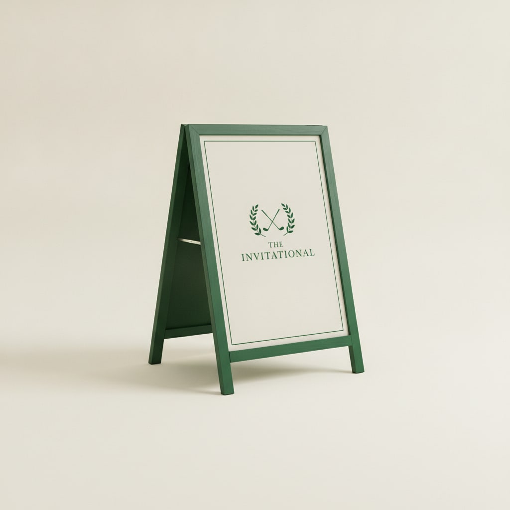 A-frame sign