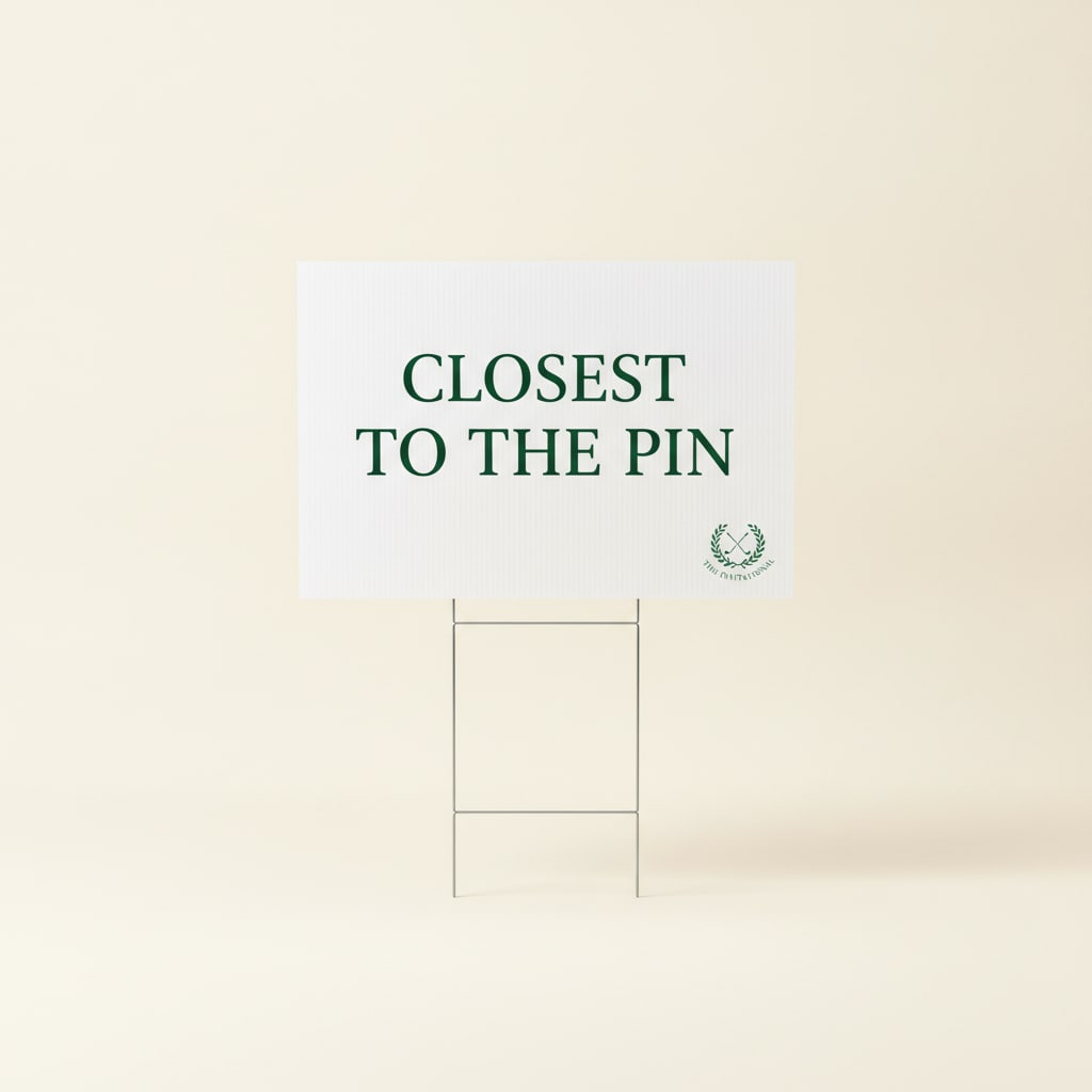 Contest sign